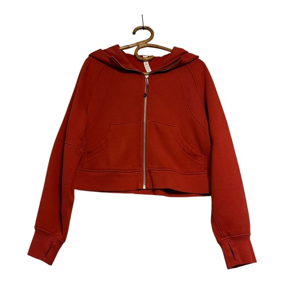 Lululemon | Scuba Oversized Full-Zip Hoodie Terra Orange Size XS/S - Picture 3 of 14